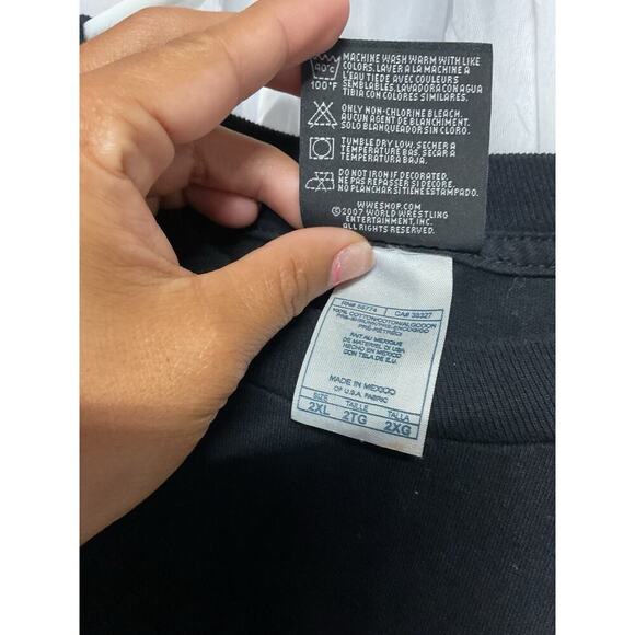 Vintage WWE/WWF Royal Rumble 2007 Event Tee Shirt Size XLarge Y2K raw smackdown - Picture 8 of 9